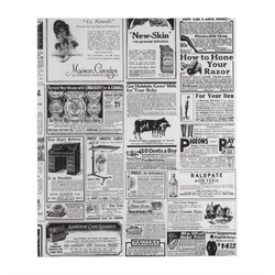 Horecaplaats.nu | APS vetvrij papier vintage krantenprint 340x280mm